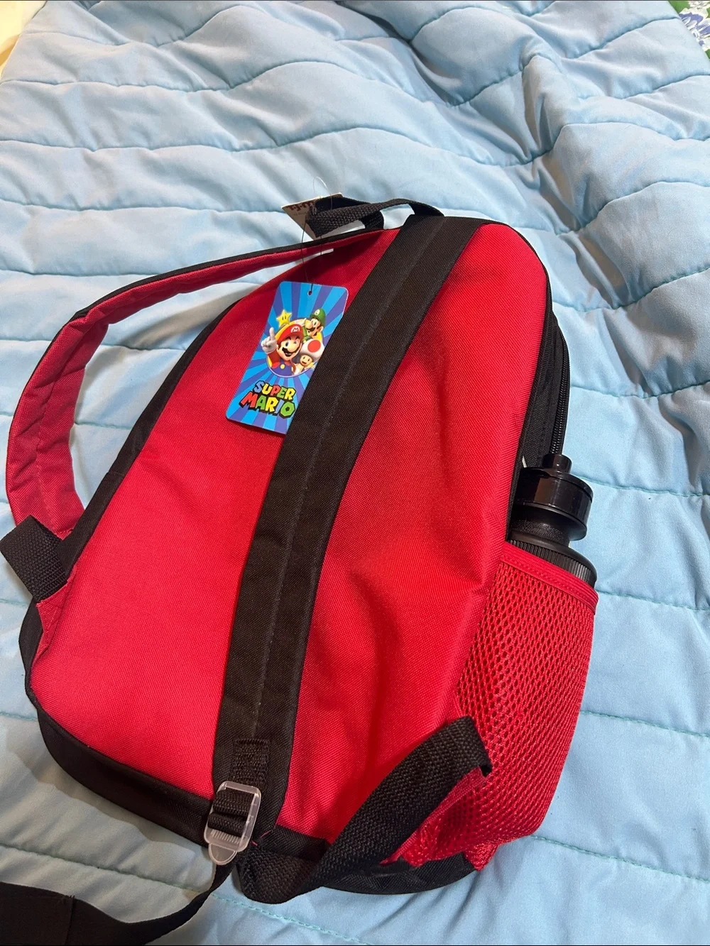 Super Mario Kids Backpack - Red & Yellow